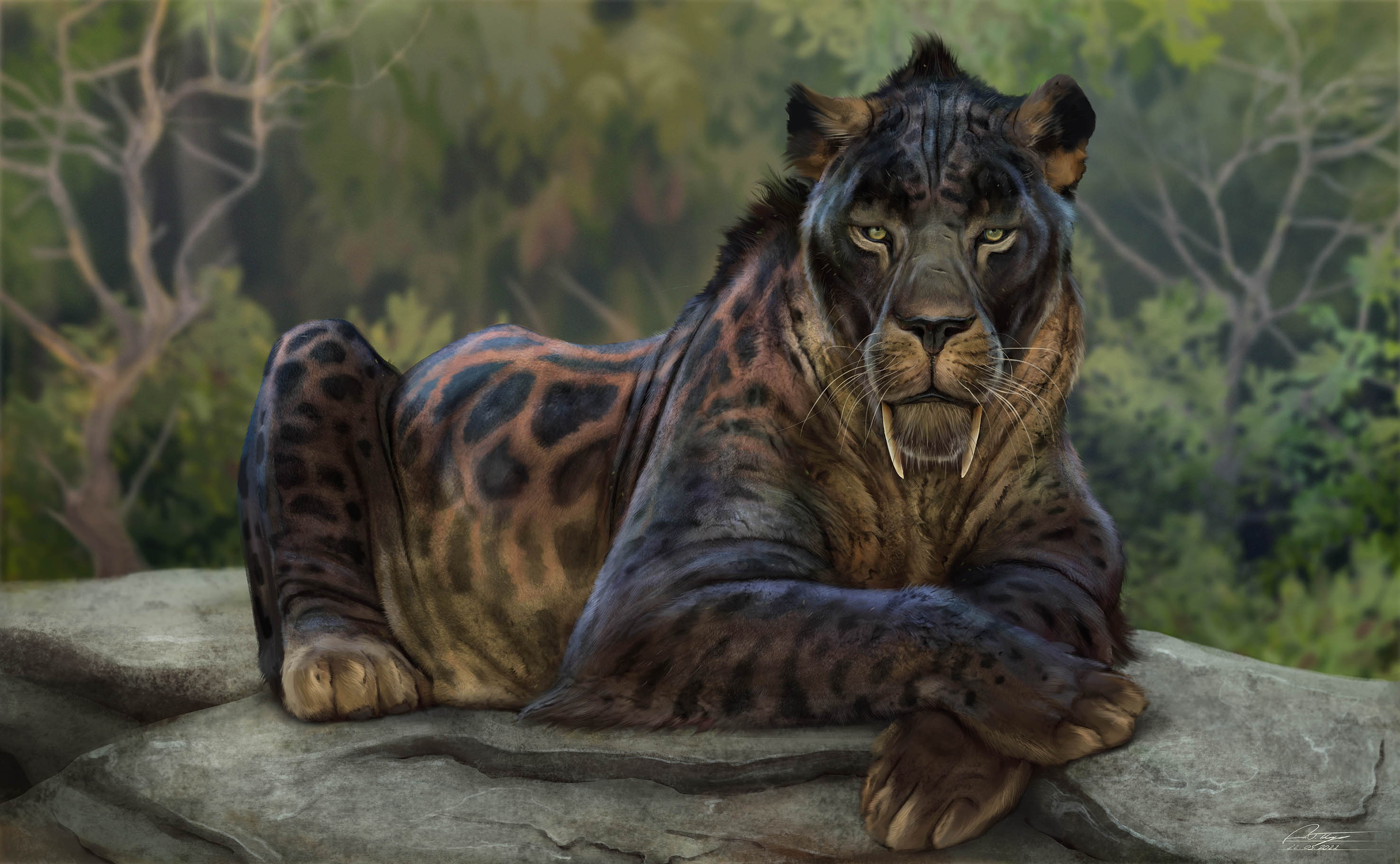 Open Wide! How Did the Sabre-Toothed Cat use its Teeth? – Max's Blogo ...